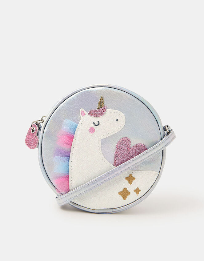Girls Round Unicorn Crossbody Bag-GRS Certified-ODM/OEM