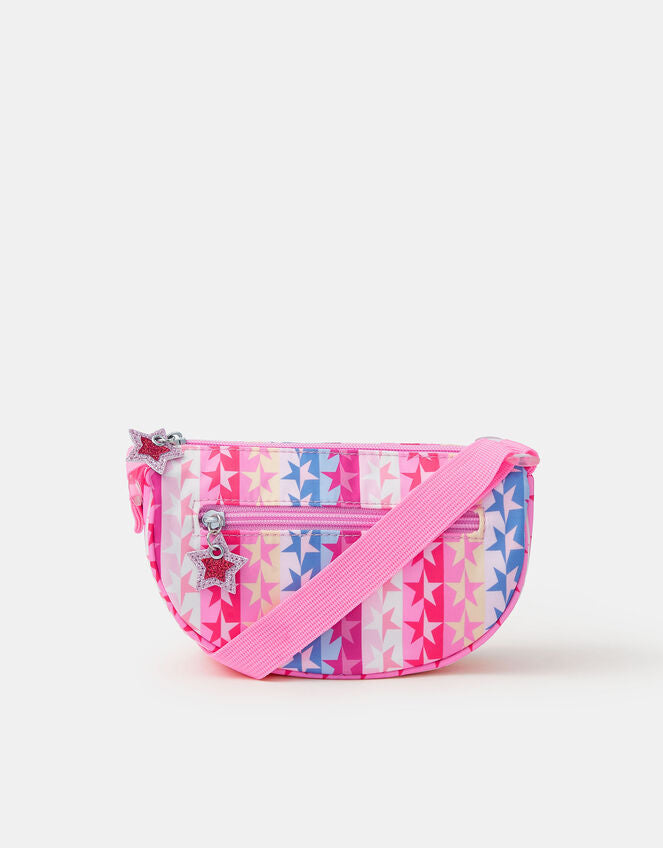 Girls Star Print Crossbody Bag-GRS CERTIFIED ODM/OEM
