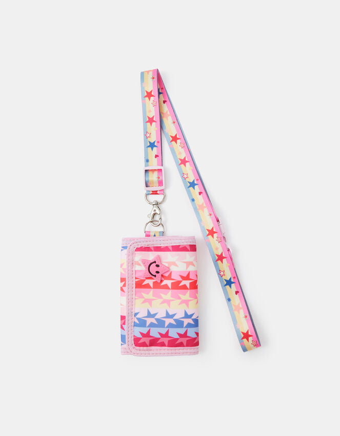 Girls Star Print Lanyard Purse-GRS CERTIFIED-ODM/OEM