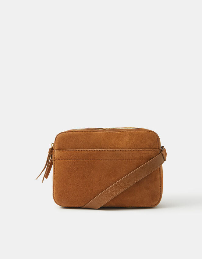 Suede Crossbody Bag-GRS CERTIFIED-ODM/OEM