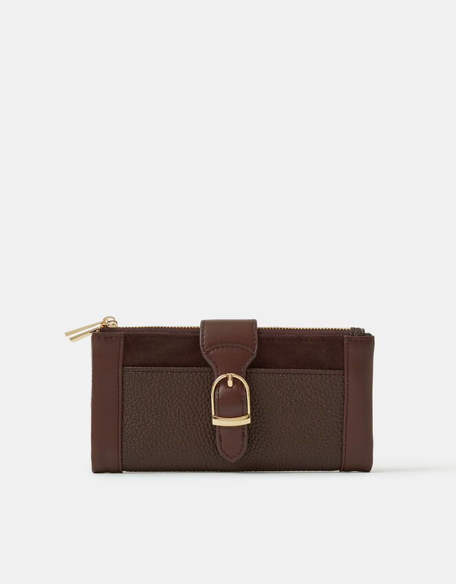 Buckle Faux Leather Wallet-GRS-ODM/OEM