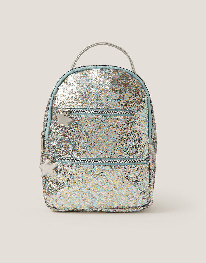 Glitter Charm Backpack-GRS CERTIFIED-ODM/OEM