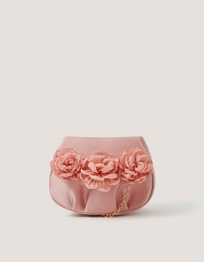 Corsage Satin Bridesmaid Bag-GRS CERTIFIED-ODM/OEM