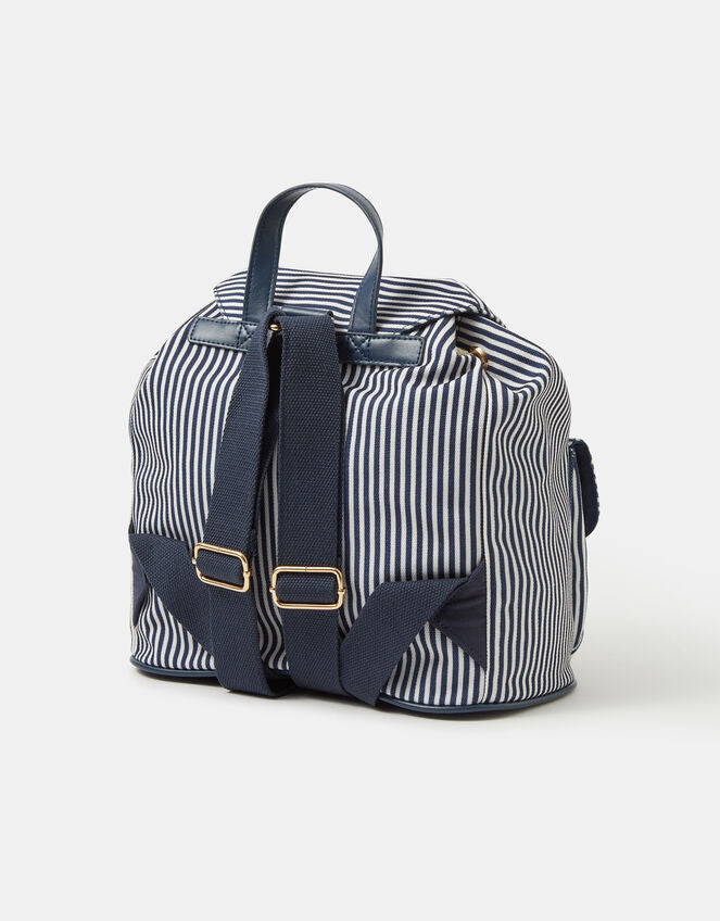 Stripe Print Backpack-GRS CERTIFIED, ODM/OEM