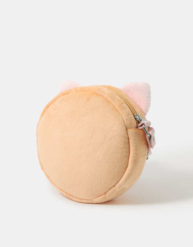 Girls Plush Doughnut Crossbody Bag-GRS CERTIFIED-ODM/OEM