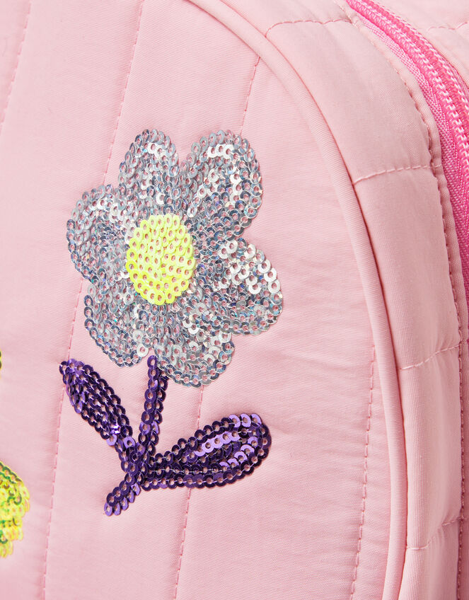 Sequin Quilted Backpack-GRS CERTIFIED-ODM/OEM