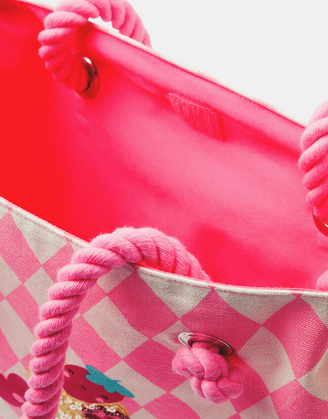 Girls Embellished Ice Cream Tote Bag-GRS Certified-ODM/OEM