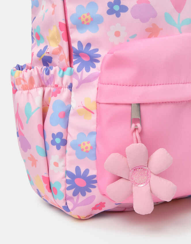 Girls Floral Print Backpack-CERTIFIED GRS-OEM/ODM