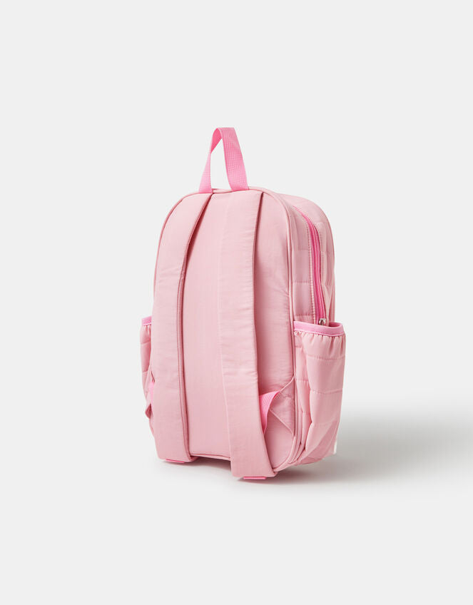 Sequin Quilted Backpack-GRS CERTIFIED-ODM/OEM