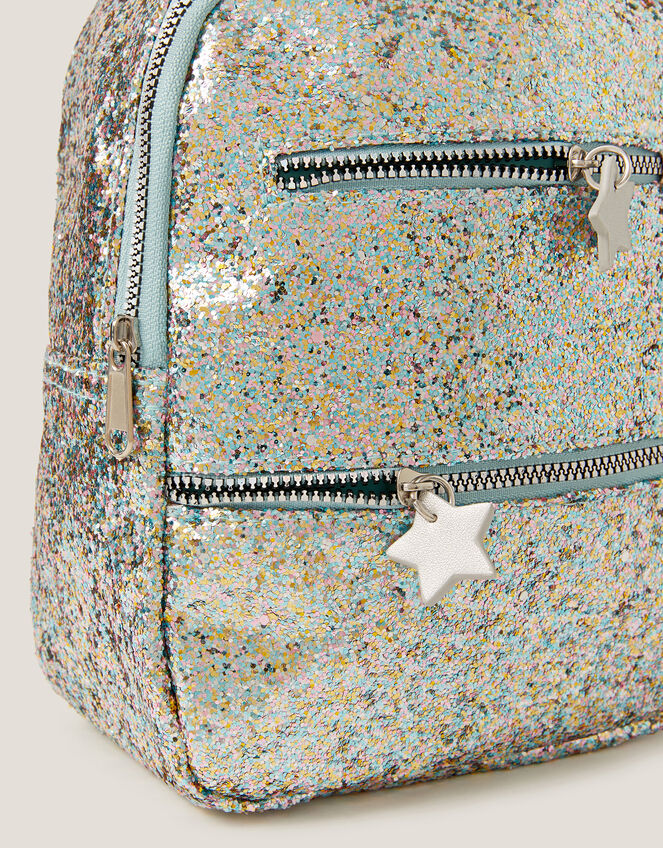 Glitter Charm Backpack-GRS CERTIFIED-ODM/OEM