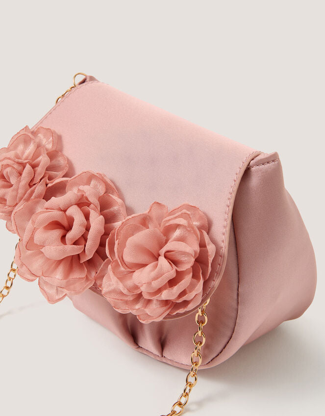 Corsage Satin Bridesmaid Bag-GRS CERTIFIED-ODM/OEM