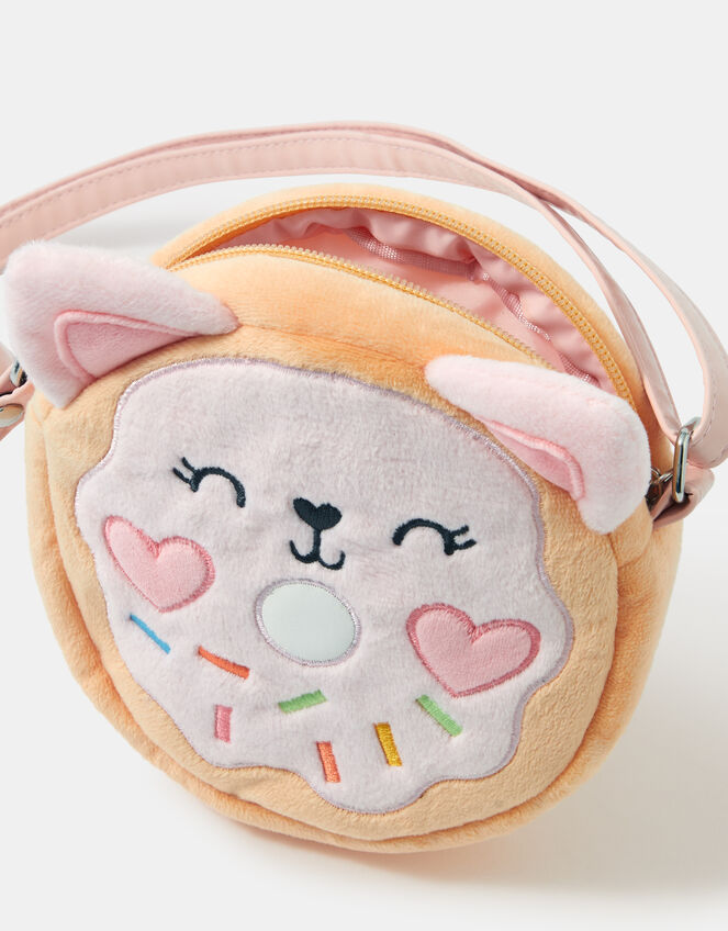 Girls Plush Doughnut Crossbody Bag-GRS CERTIFIED-ODM/OEM