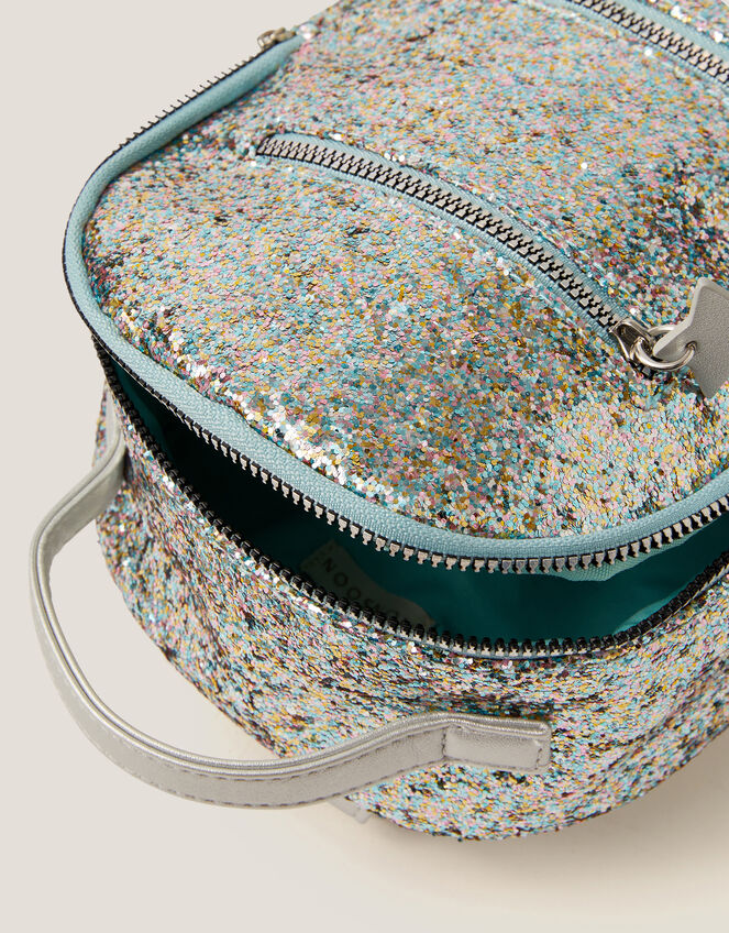 Glitter Charm Backpack-GRS CERTIFIED-ODM/OEM