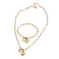 Stainless Steel Necklace & Bracelet Set – GRS‑Certified OEM/ODM