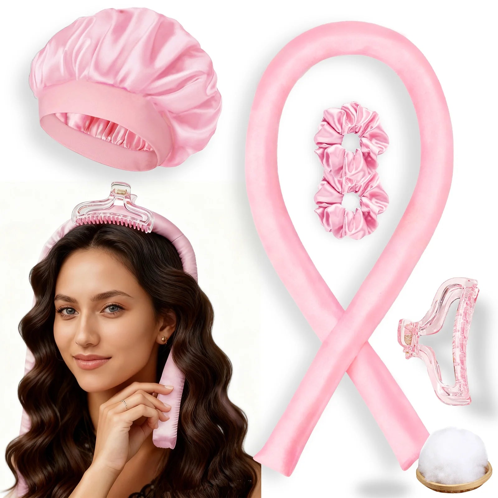 5 Pcs Hair Care & Styling Set – Recycled Materials – GRS‑Certified OEM/ODM