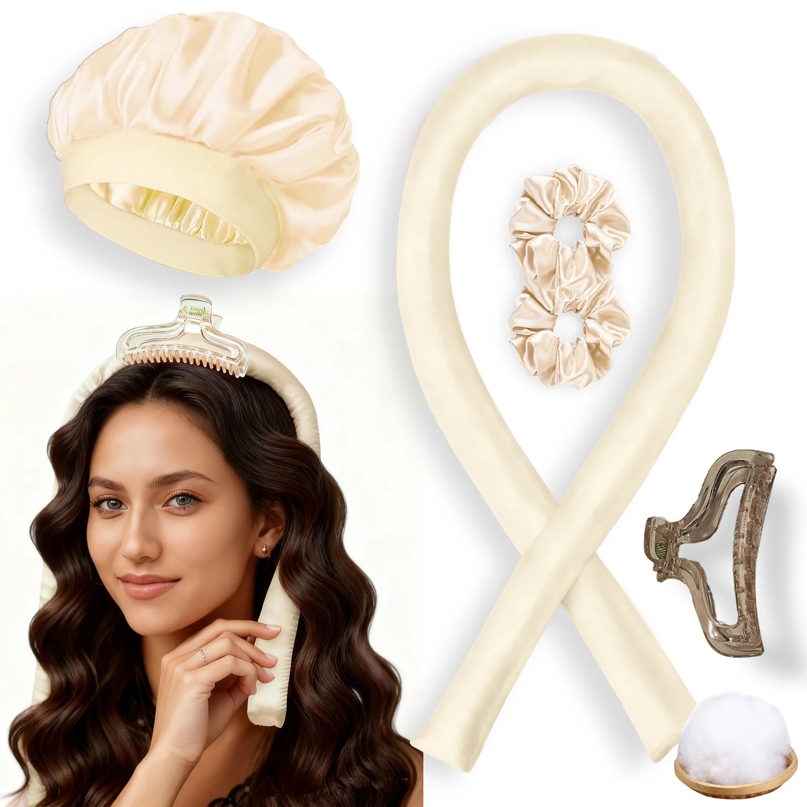 5 Pcs Hair Care & Styling Set – Recycled Materials – GRS‑Certified OEM/ODM