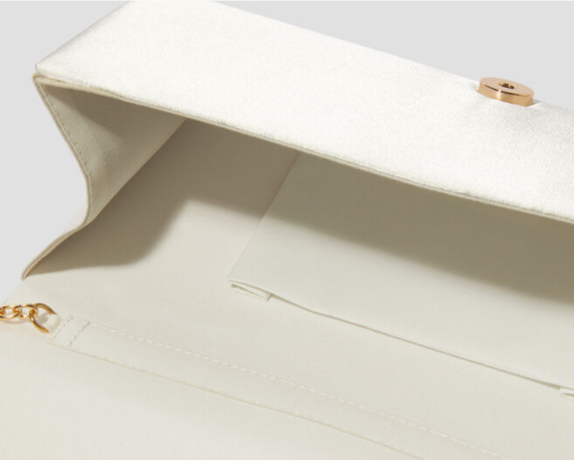 Twisted Satin Clutch Bag-RECYCLED CERTIFIED-ODM/OEM