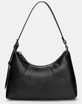 Buckled shoulder bag in black-GRS Certified-ODM/OEM