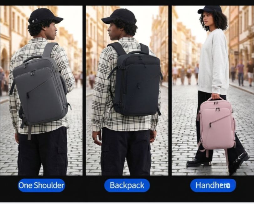 Recycled Nylon Laptop Backpack – GRS Certified