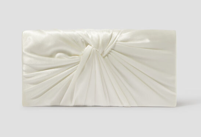 Twisted Satin Clutch Bag-RECYCLED CERTIFIED-ODM/OEM
