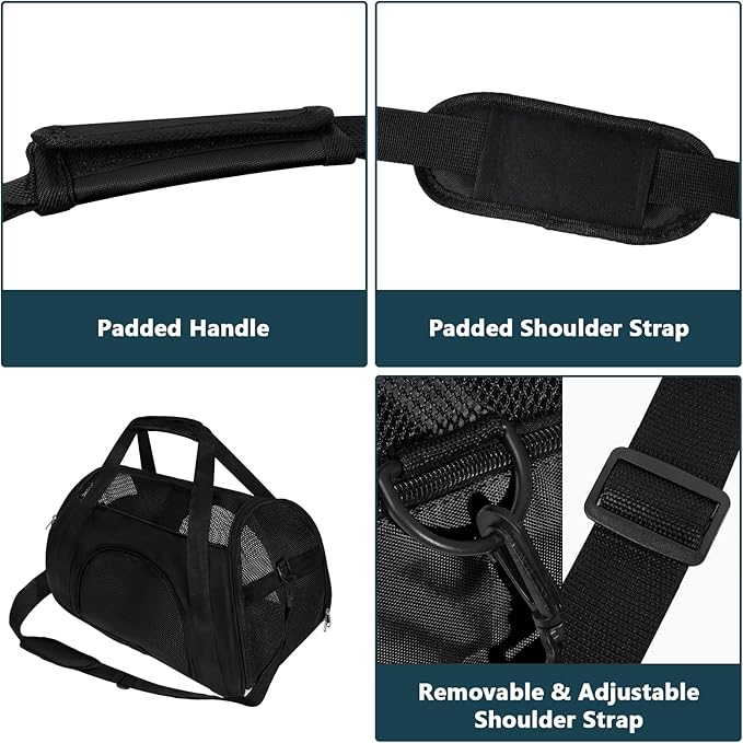 Recycled Polyester Pet Carrier – Lightweight Travel Design