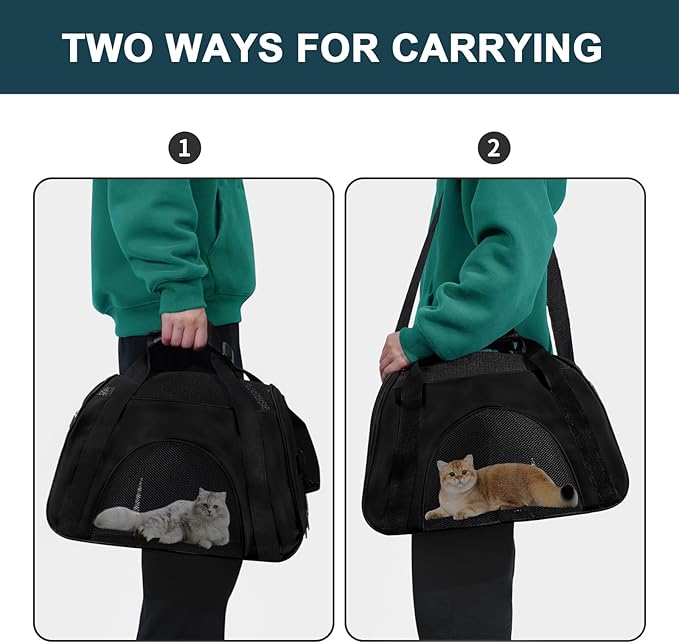Recycled Polyester Pet Carrier – Lightweight Travel Design