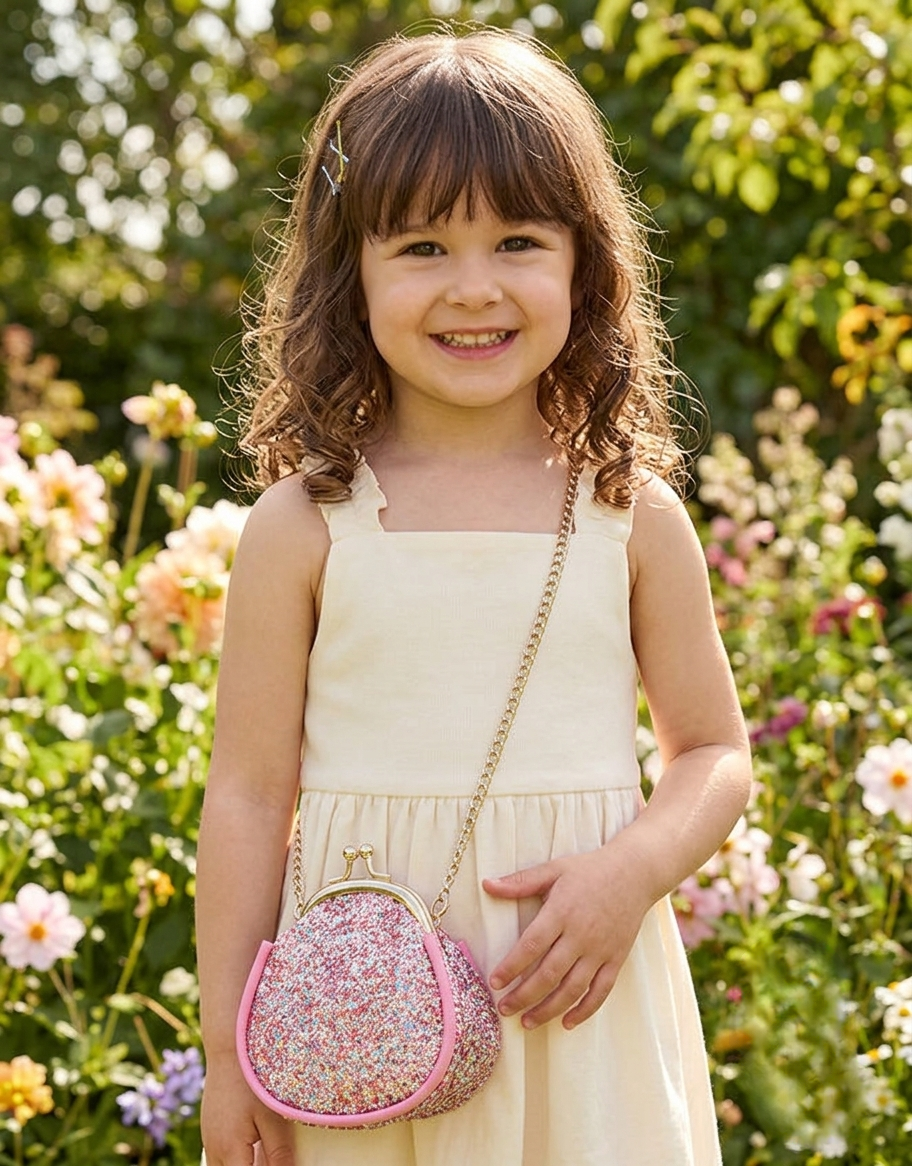 Mini Glitter Clip Frame Bag-GRS CERTIFIED-ODM/OEM