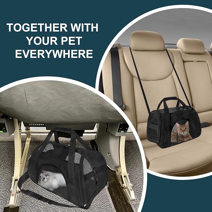 Recycled Polyester Pet Carrier – Lightweight Travel Design