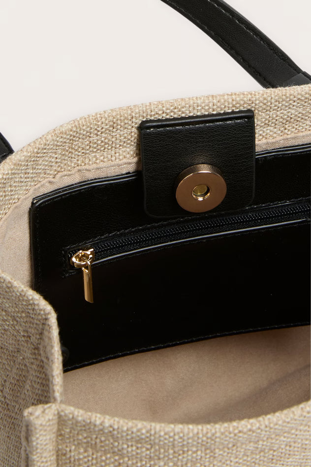 Canvas bag with adjustable shoulder strap-GRS CERTIFIED-ODM/OEM