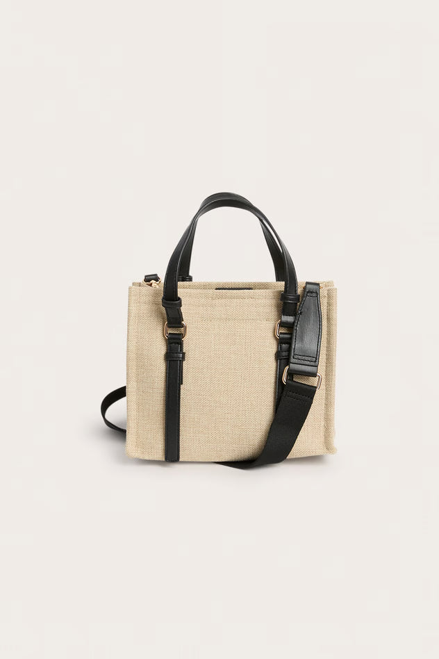 Canvas bag with adjustable shoulder strap-GRS CERTIFIED-ODM/OEM