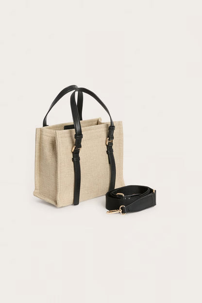 Canvas bag with adjustable shoulder strap-GRS CERTIFIED-ODM/OEM
