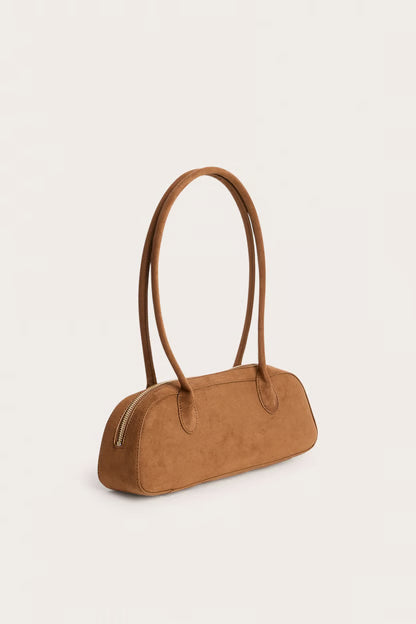 Handbag in imitation suede-GRS CERTIFIED, OEM/ODM