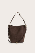 Bucket bag in imitation suede-GRS CERTIFIED OEM/ODM