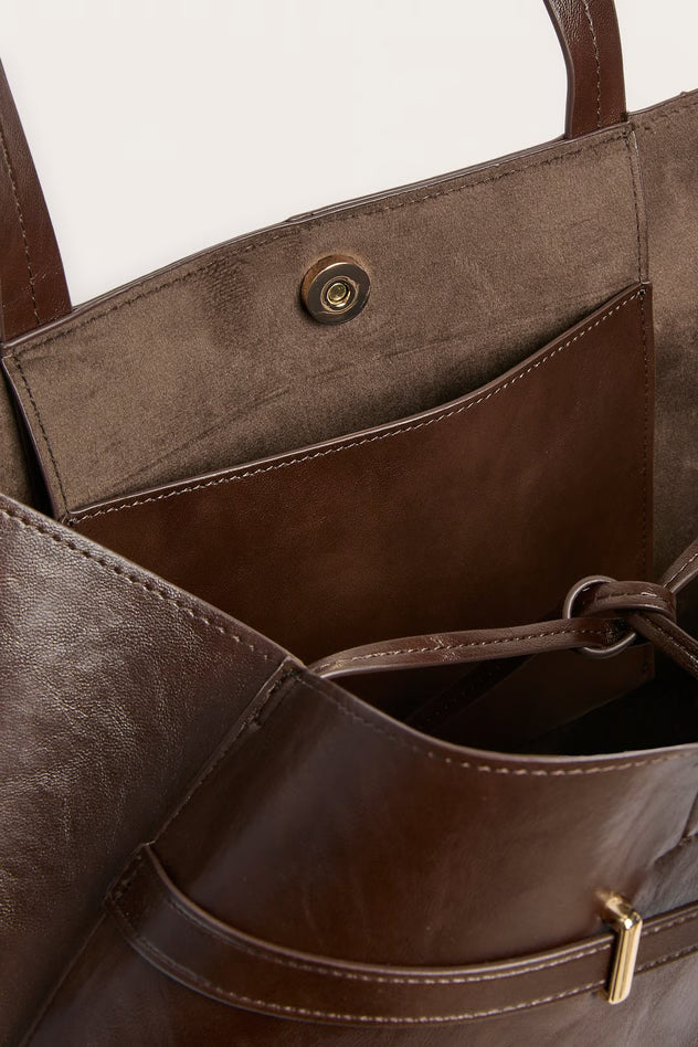 Tote bag with inner pocket-GRS CERTIFIED-ODM/OEM
