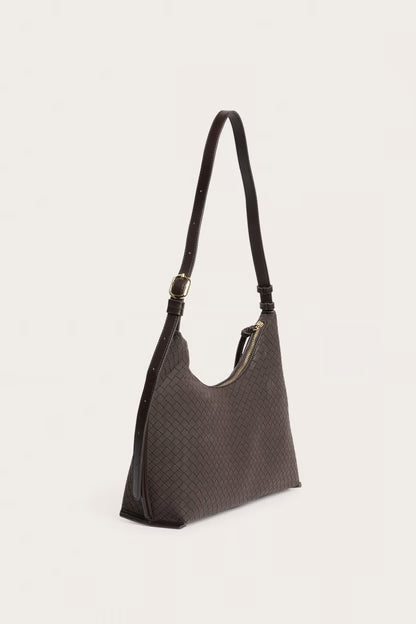 Handbag with checkerboard pattern -GRS CERTIFIED-ODM/OEM