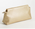 Oversized clutch in gold weave-GRS Certified, ODM/OEM