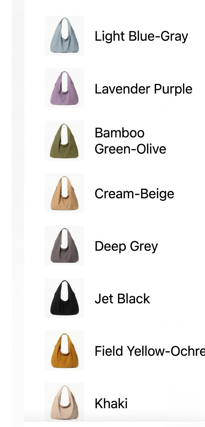 Single-Shoulder Tote Bag – GRS Certified Recycled Nylon