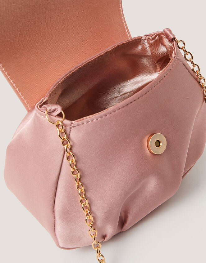 Corsage Satin Bridesmaid Bag-GRS CERTIFIED-ODM/OEM