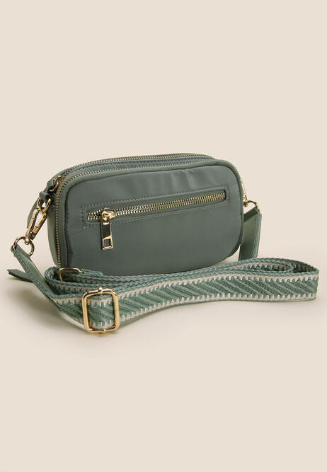 Sage Nylon Mini Camera Bag-GRS Certified -