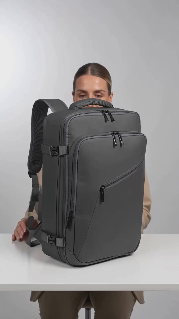 Recycled Nylon Laptop Backpack – GRS Certified